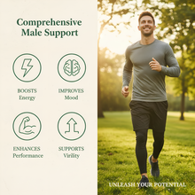 Load image into Gallery viewer, Male Vitality & Hormone Support — Male Vitality+ by Perennial