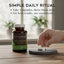 Load image into Gallery viewer, Male Vitality & Hormone Support — Male Vitality+ by Perennial