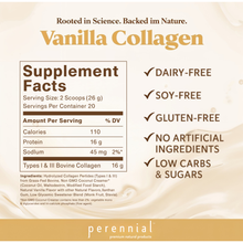 Load image into Gallery viewer, Collagen Peptides for Skin, Joints & Gut — Vanilla | Perennial