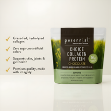 Load image into Gallery viewer, Collagen Peptides for Skin, Joints &amp; Gut — Chocolate | Perennial
