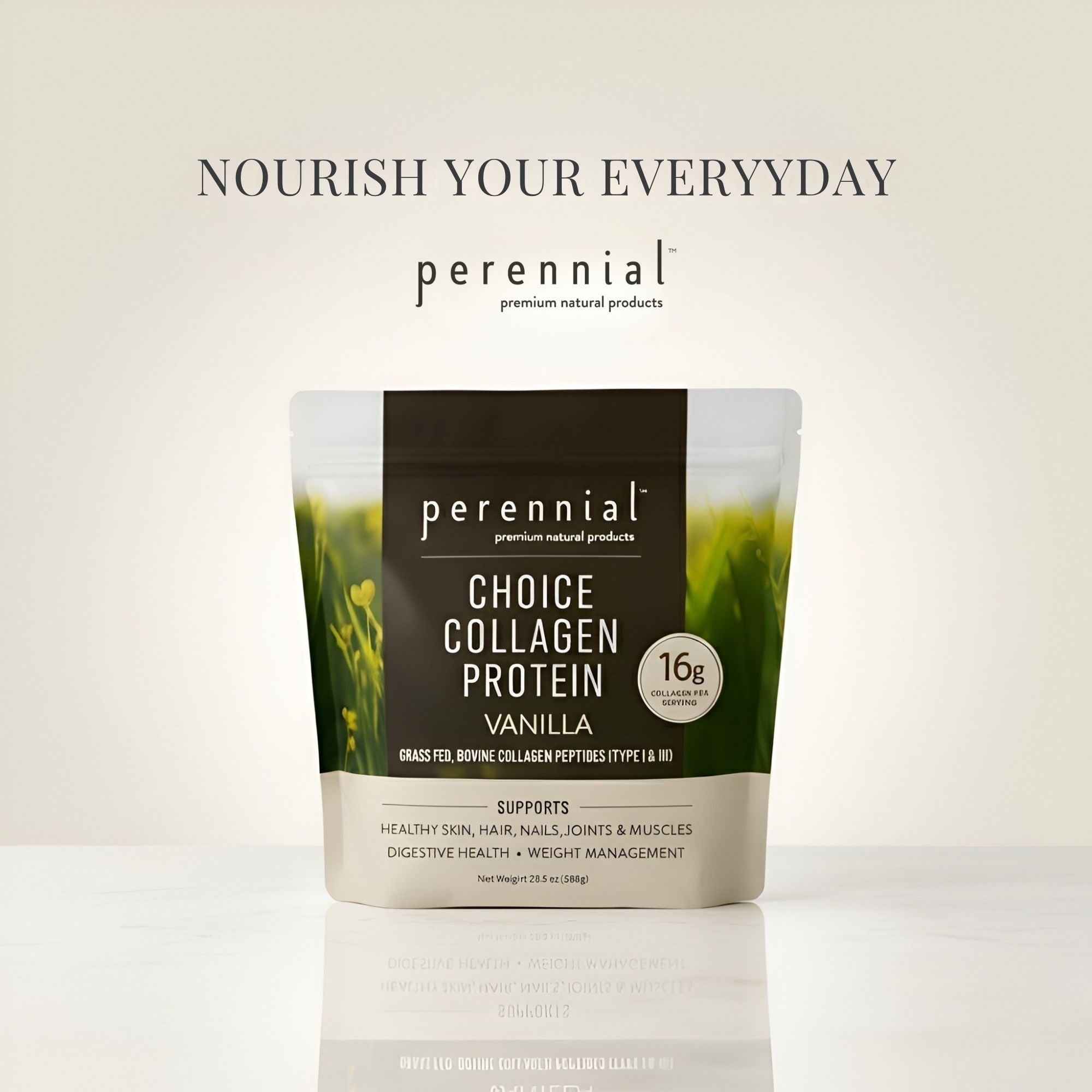 Collagen Peptides for Skin, Joints & Gut —  Vanilla | Perennial