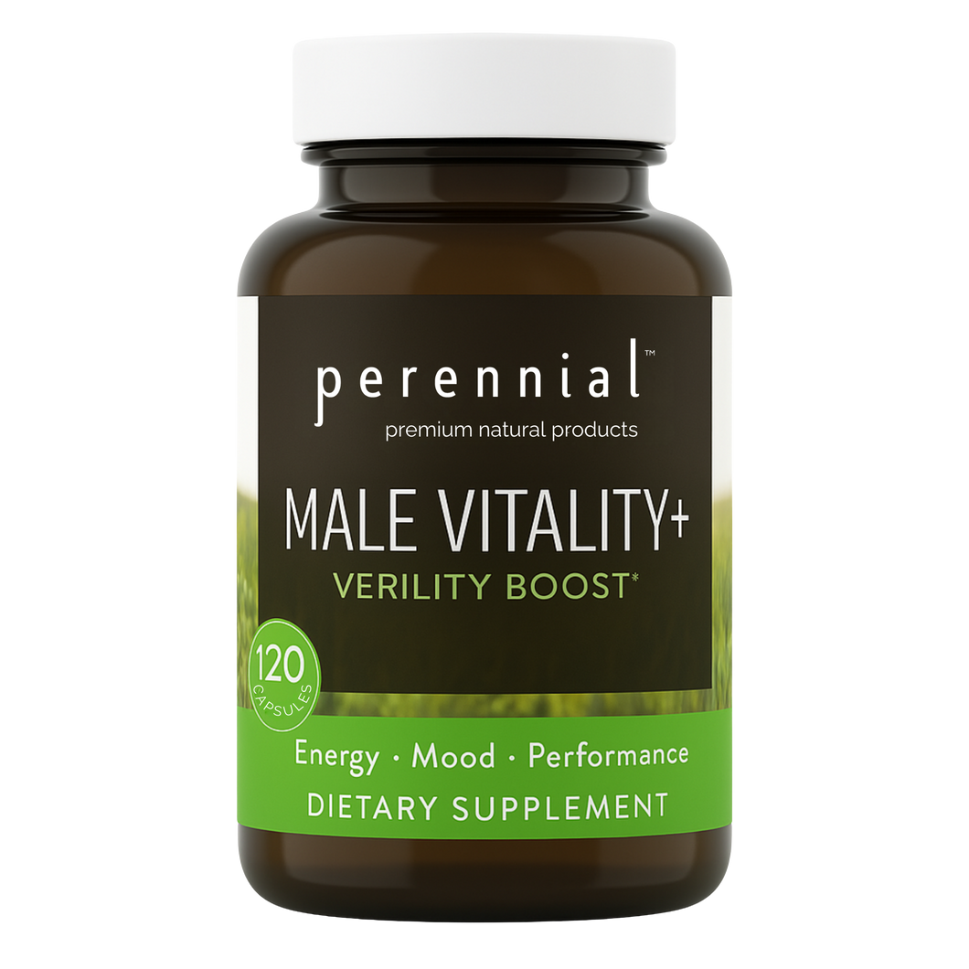 Male Vitality & Hormone Support — Male Vitality+ by Perennial