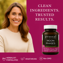 Load image into Gallery viewer, Moon Phases Menopause Relief Formula – Herbal Support for Menopause Symptoms (120 Capsules)
