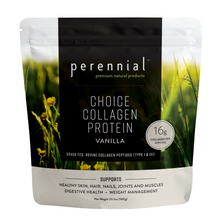 Load image into Gallery viewer, Choice Collagen Protein: Vanilla - Perennial Life Natural Collagen Products (NOW in Pouches)

