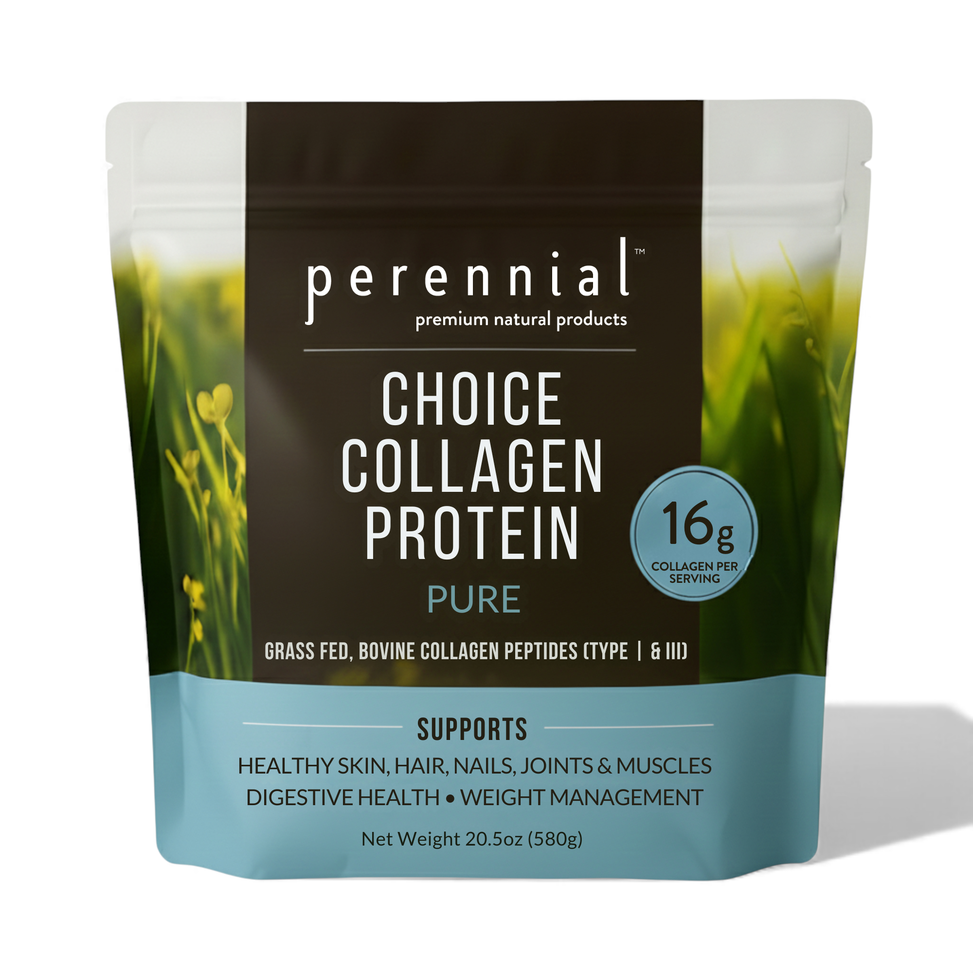 Collagen Peptides for Skin, Joints & Gut — Pure (Unflavored) | Perennial