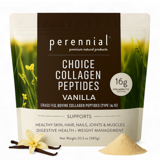 Choice Collagen Peptides – Vanilla Flavor (16g Collagen, 16g Protein)