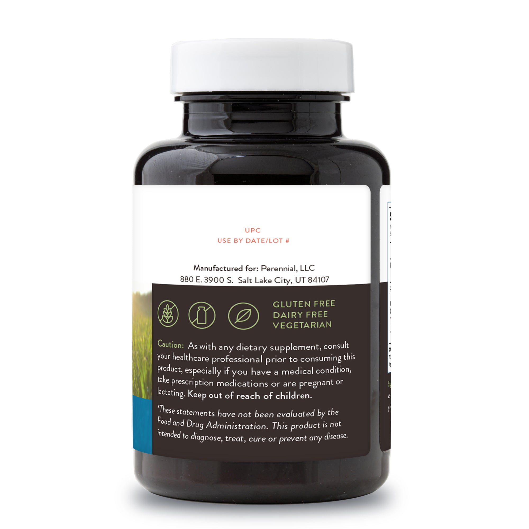 Nervana: Nerve Relief Formula - Perennial Life Nervine Herbs (Now 120 Capsules)
