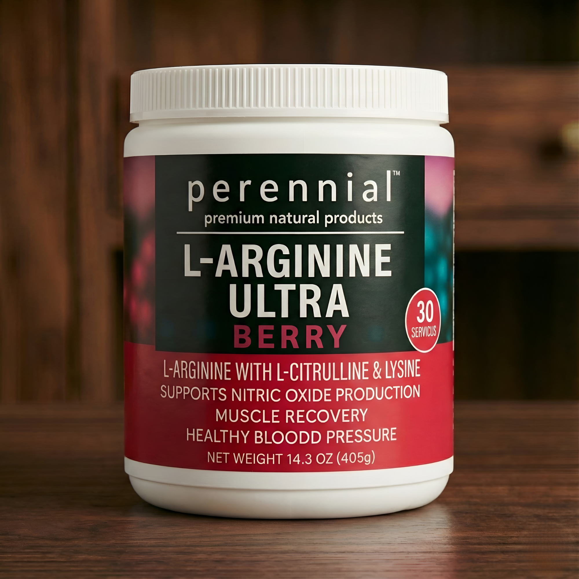 Circulation & Performance Support — L-Arginine Ultra (Berry) | Perennial