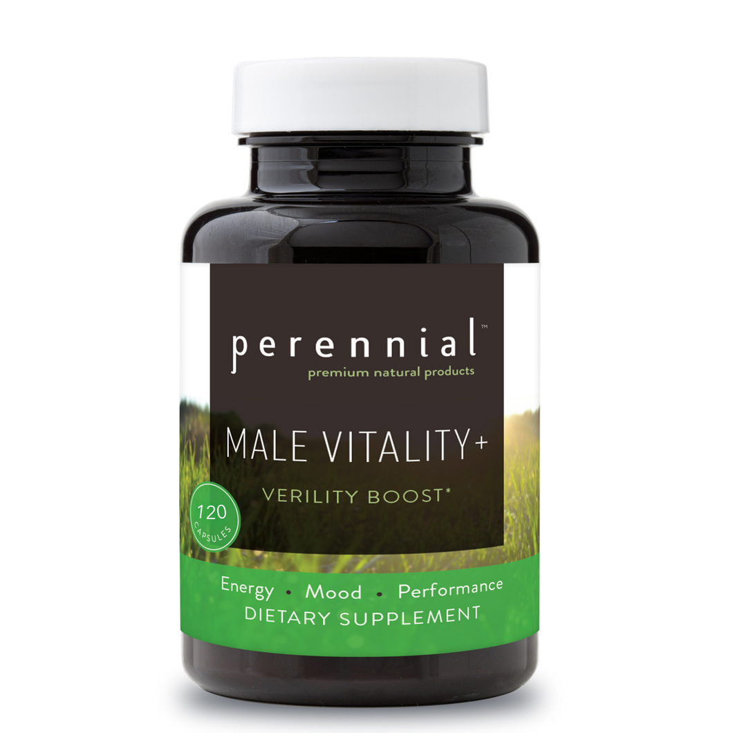 Male Vitality Plus – Herbal Supplement for Men’s Wellness (120 Capsules)