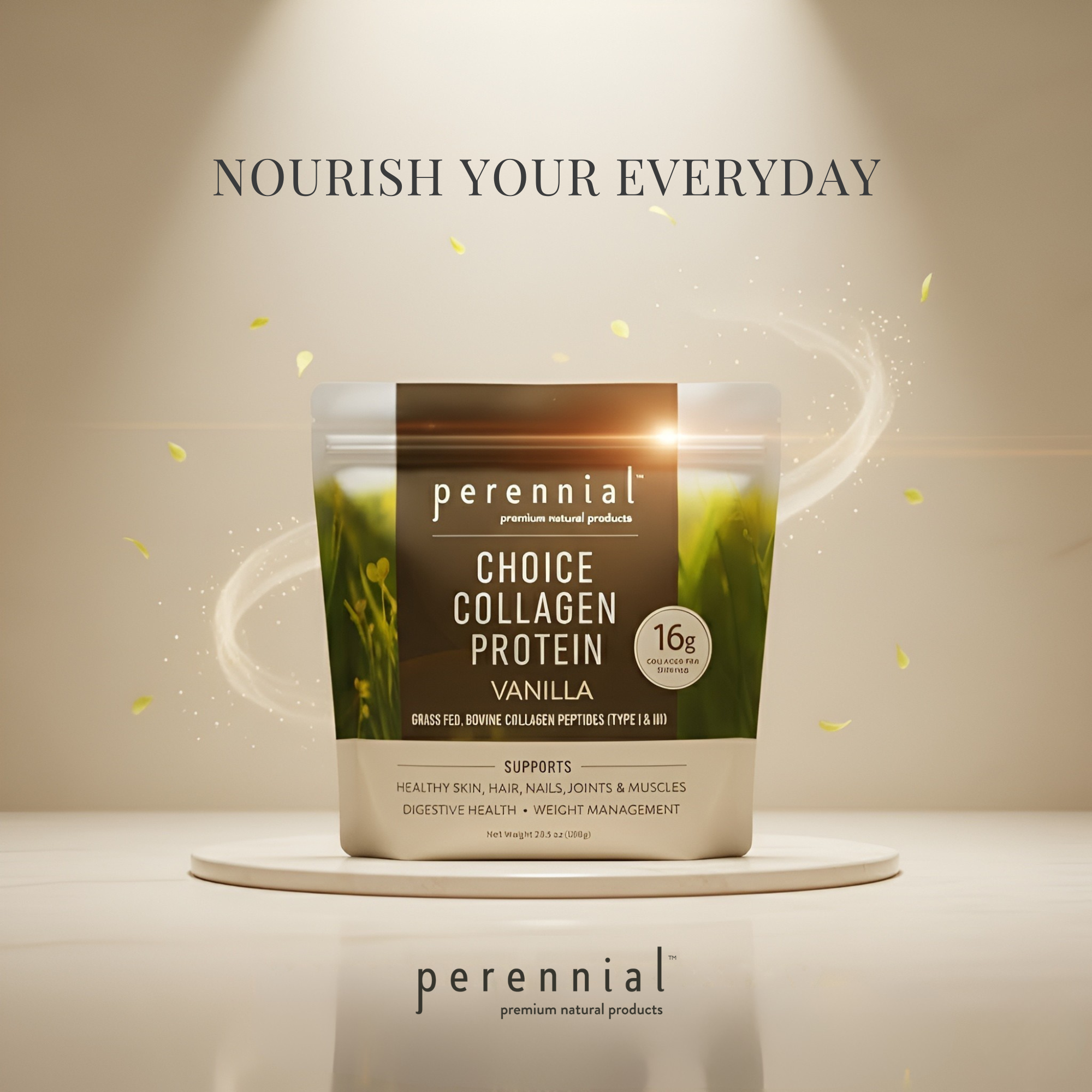 Collagen Peptides for Skin, Joints & Gut —  Vanilla | Perennial