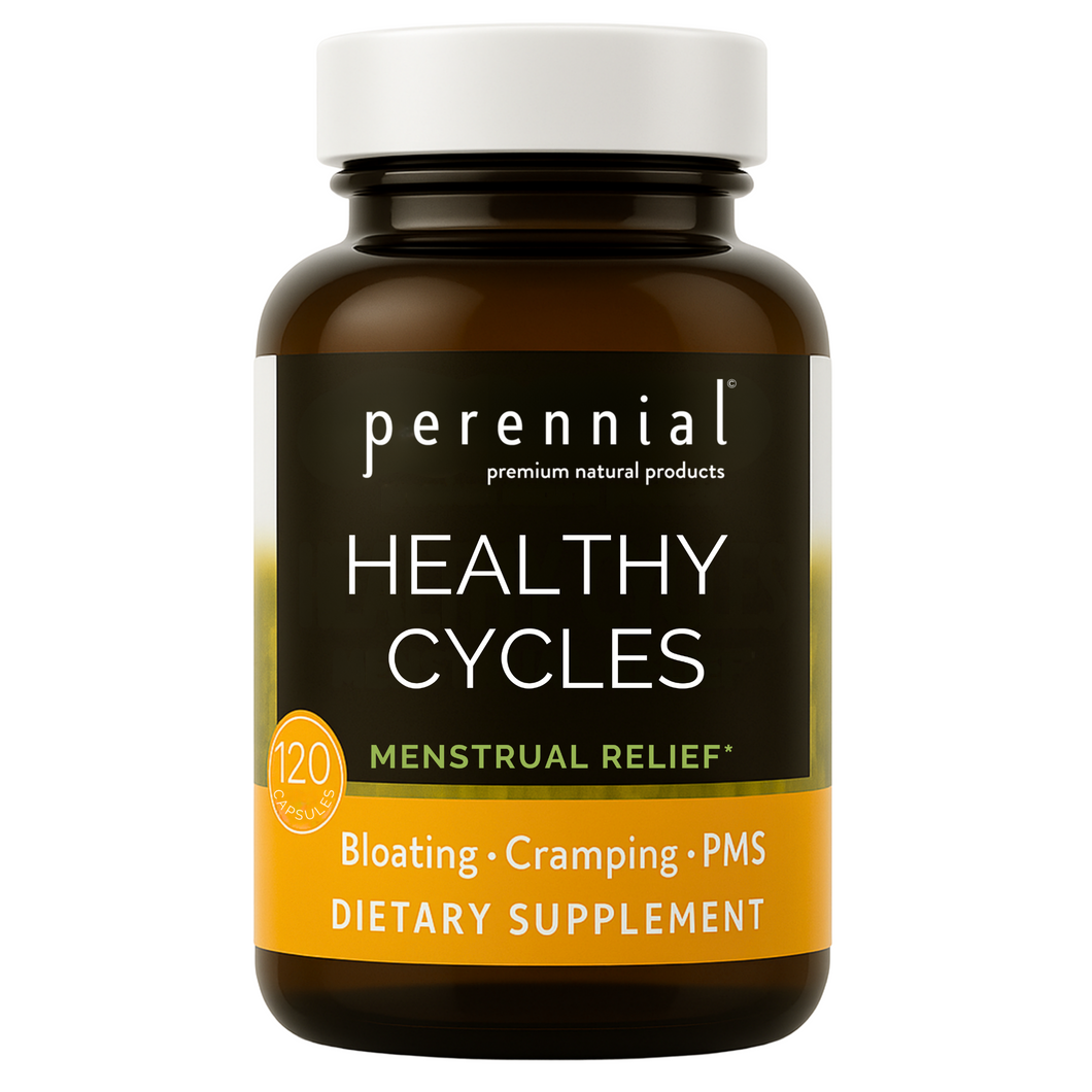 Healthy Cycles – PMS & Cramping Herbal Supplement (120 Capsules)