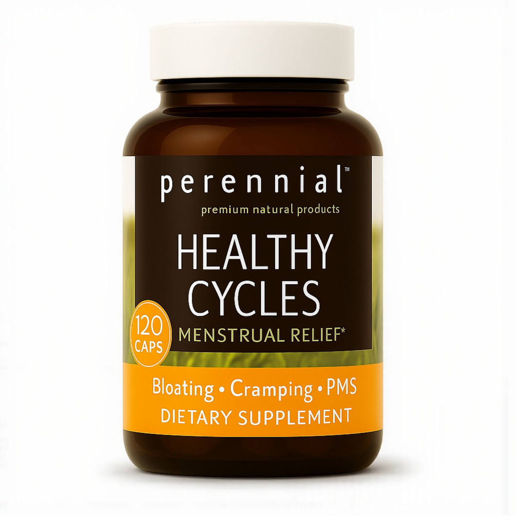 Healthy Cycles – PMS & Cramping Herbal Supplement (120 Capsules)