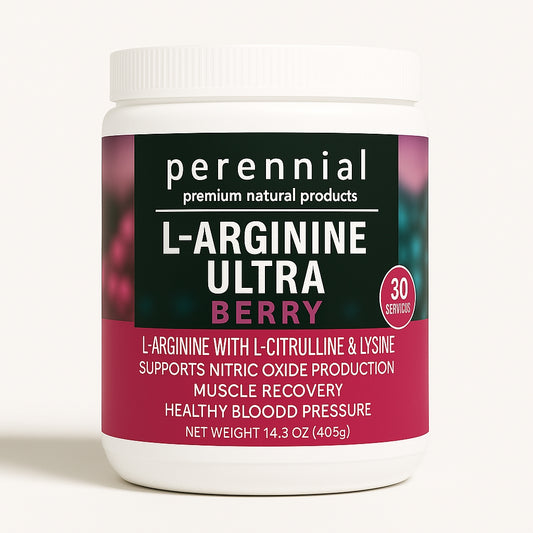L-Arginine Ultra – Circulation & Performance Support Powder (Berry Flavor)