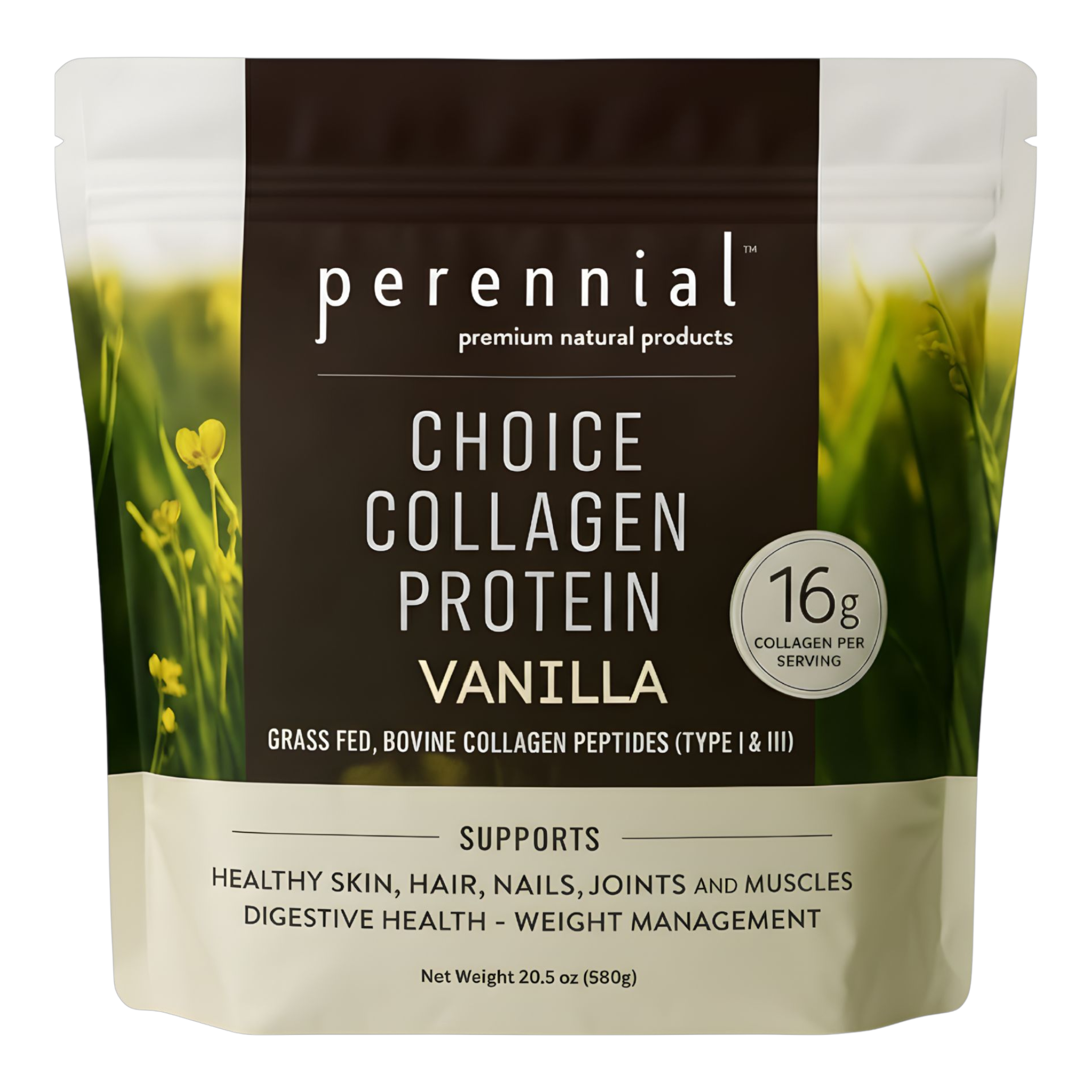 Collagen Peptides for Skin, Joints & Gut —  Vanilla | Perennial
