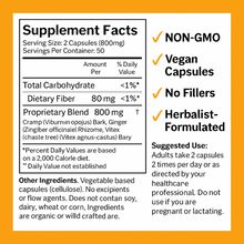 Load image into Gallery viewer, Healthy Cycles – PMS &amp; Cramping Herbal Supplement (120 Capsules)
